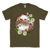 Army Green baseball with patterns Classic Tee - texasbilliewilder