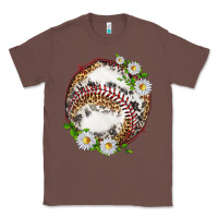 Chestnut baseball with patterns Classic Tee - texasbilliewilder