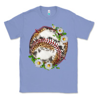 Colony Blue baseball with patterns Classic Tee - texasbilliewilder