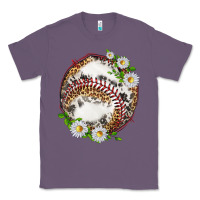 Lavender baseball with patterns Classic Tee - texasbilliewilder
