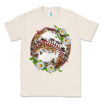 Natural baseball with patterns Classic Tee - texasbilliewilder