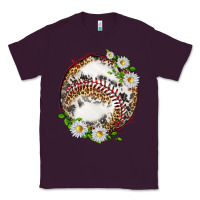 Plum baseball with patterns Classic Tee - texasbilliewilder