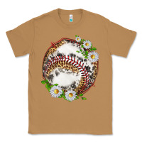 Toasted Coconut baseball with patterns Classic Tee - texasbilliewilder