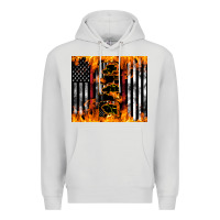 Dove Grey Western Firefighter Dad Premium Hoodie - LillyAllenDesigns
