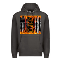 Smoke Western Firefighter Dad Premium Hoodie - LillyAllenDesigns