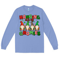 Colony Blue hanging with my gnomies Long Sleeve Tee - MaliasSmallBusiness