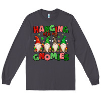 Smoke hanging with my gnomies Long Sleeve Tee - MaliasSmallBusiness