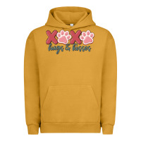 Pigment Peanut Butter xoxo hugs and kisses Urban Hoodie - MaliasSmallBusiness