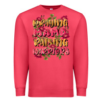 Cardinal praying mama raising warriors Premium Sweatshirt - JahusDesignShop