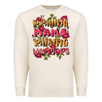 Sandshell praying mama raising warriors Premium Sweatshirt - JahusDesignShop