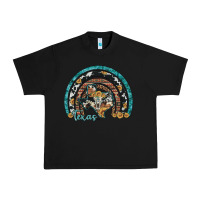 Black texas map sunflower leopard cowhide aztec turquoise gemstone rainbow Urban Heavy Tee - Artiststas