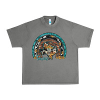 Tornado texas map sunflower leopard cowhide aztec turquoise gemstone rainbow Urban Heavy Tee - Artiststas