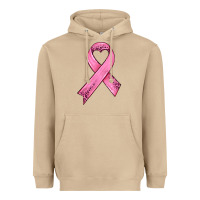 Mushroom pink ribbon Heavyweight Hoodie - HRA Design Shop