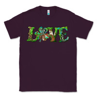 Plum love with shamrock Classic Tee - RanaPortraitStore