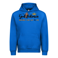 Cobalt godfidence Urban Hoodie - MaliasSmallBusiness