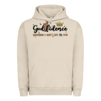 Pigment French Oak godfidence Urban Hoodie - MaliasSmallBusiness