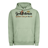 Pigment Oil Green godfidence Urban Hoodie - MaliasSmallBusiness