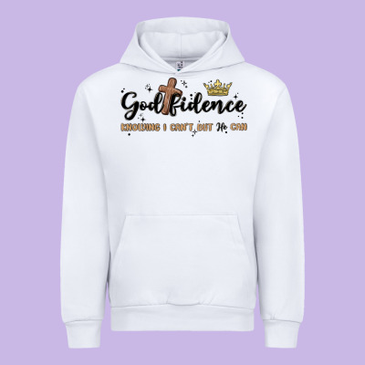 Godfidence Urban Hoodie Designed By Maliassmallbusiness