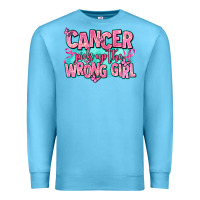 Ocean Blue cancer pick up the wrong girl Premium Sweatshirt - AdoDesignShop