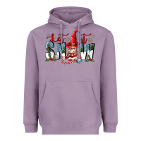 Lavender let it snow Heavyweight Hoodie - FaDigitalArtStudio