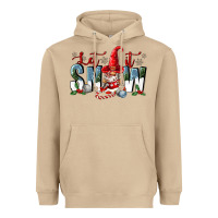 Mushroom let it snow Heavyweight Hoodie - FaDigitalArtStudio
