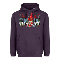 Plum let it snow Heavyweight Hoodie - FaDigitalArtStudio