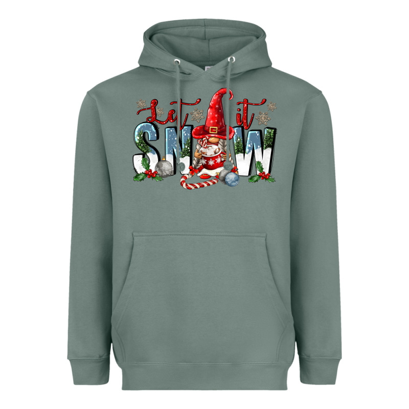 Let It Snow Heavyweight Hoodie by FaDigitalArtStudio | Teevron