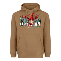 Toasted Coconut let it snow Heavyweight Hoodie - FaDigitalArtStudio