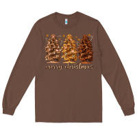 Chestnut melanin christmas trees Long Sleeve Tee - MaliasSmallBusiness