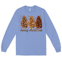 Colony Blue melanin christmas trees Long Sleeve Tee - MaliasSmallBusiness