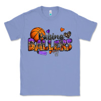 Colony Blue raising ballers basketball Classic Tee - Zillion Design Studio