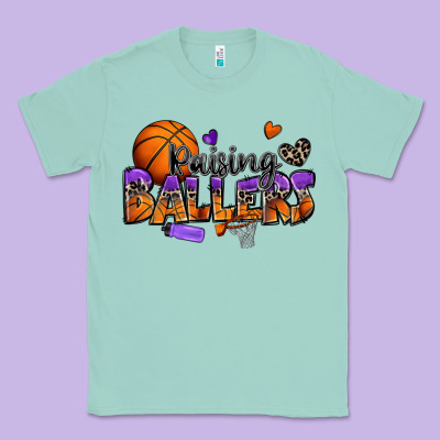 Classic Tee raising ballers basketball