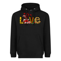 Black love gnomes Heavyweight Hoodie - FaDigitalArtStudio