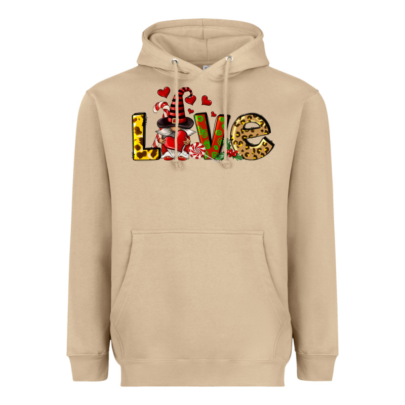 Love Gnomes Heavyweight Hoodie by FaDigitalArtStudio | Teevron