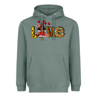 Sage love gnomes Heavyweight Hoodie - FaDigitalArtStudio