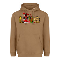 Toasted Coconut love gnomes Heavyweight Hoodie - FaDigitalArtStudio