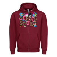Office Squad Zipper Hoodie | Teevron