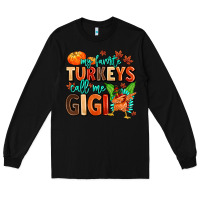 Black my favorite call me gigi Long Sleeve Tee - MaliasSmallBusiness