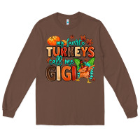 Chestnut my favorite call me gigi Long Sleeve Tee - MaliasSmallBusiness