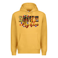 Mustard Love My Hero Firefighter Premium Hoodie - LillyAllenDesigns