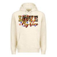 Tofu Love My Hero Firefighter Premium Hoodie - LillyAllenDesigns