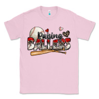 Bubblegum Pink raising ballers baseball Classic Tee - Zillion Design Studio