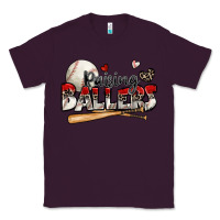 Plum raising ballers baseball Classic Tee - Zillion Design Studio