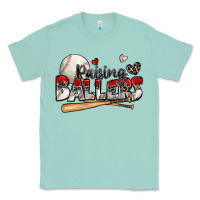 Raising Ballers Baseball Classic Tee | Teevron
