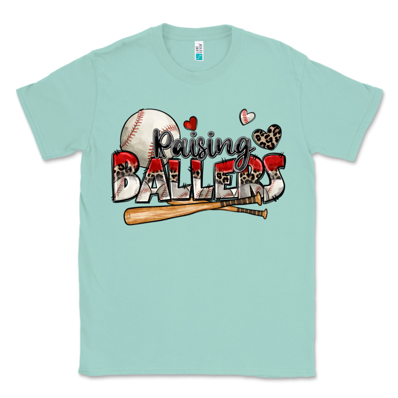 Raising Ballers Baseball Classic Tee by Zillion Design Studio | Teevron