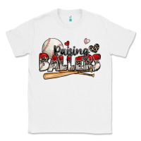 White raising ballers baseball Classic Tee - Zillion Design Studio