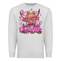 Dove Grey save the udders Premium Sweatshirt - AdoDesignShop
