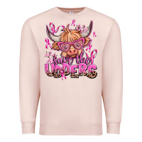 Pale Pink save the udders Premium Sweatshirt - AdoDesignShop