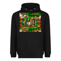 Black St. patrick's day love gnome tumbler Heavyweight Hoodie - Neo Western