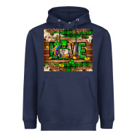 Navy St. patrick's day love gnome tumbler Heavyweight Hoodie - Neo Western
